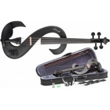 Stagg EVN 4/4 MBK 4/4 Silent Violinen Set Bild 1