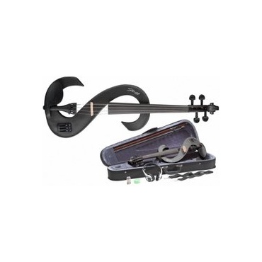 Stagg EVN 4/4 MBK 4/4 Silent Violinen Set Bild 1