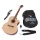 ts-ideen Elektro Akustik Gitarre Natur Westerngitarre Bild 5