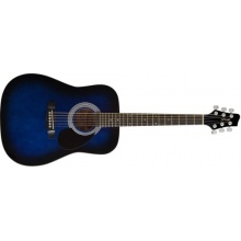 Stagg SW201 Akustik Westerngitarre blau Bild 1