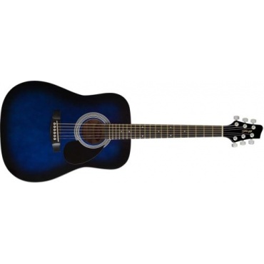 Stagg SW201 Akustik Westerngitarre blau Bild 1