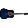 Stagg SW201 Akustik Westerngitarre blau Bild 1