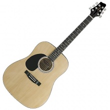 Stagg SW201 LH N Akustik Westerngitarre-Linkshänder natur Bild 1