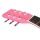 Classic Cantabile WS-10PK Westerngitarre pink Bild 4