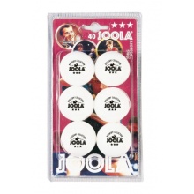 JOOLA Tischtennisblle Rossi 40 weiss 6er Blister Bild 1