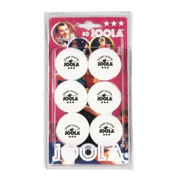 JOOLA Tischtennisblle Rossi 40 weiss 6er Blister Bild 1