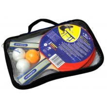 HUDORA Tischtennisset New Contest, 2 Schlger, 3 Blle Bild 1