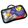HUDORA Tischtennisset New Contest, 2 Schlger, 3 Blle Bild 1