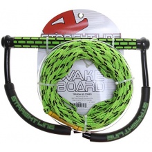 Straight Line Statische Wakeboard-Leine mit Griff grn Bild 1
