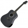 Stagg 25019244 SW201 LH BK Dreadnought Akustik Gitarre  Bild 1