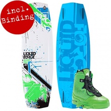 LIQUID FORCE WAKEBOARD SET SUPER TRIP 143cm  Bild 1