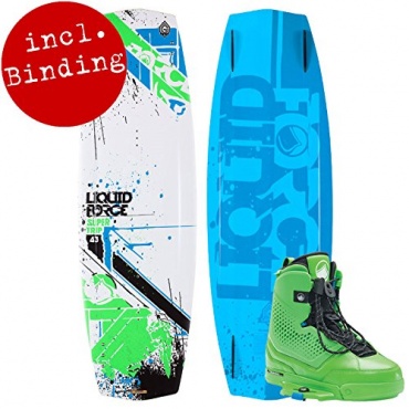 LIQUID FORCE WAKEBOARD SET SUPER TRIP 143cm  Bild 1