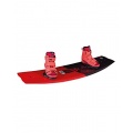 Jobe Wakeboard Paket Unix Red 133+ Host Velcro Red 4/7 Bild 1