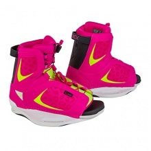 Ronix Luxe Open Toe Wakeboard Binding - Flamingo Bild 1