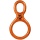 Mammut Erwachsene Abseilachter Orange One size Bild 1