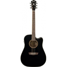 Washburn WD10SCEB Cutaway DN Acoustic Electric Gitarre Bild 1