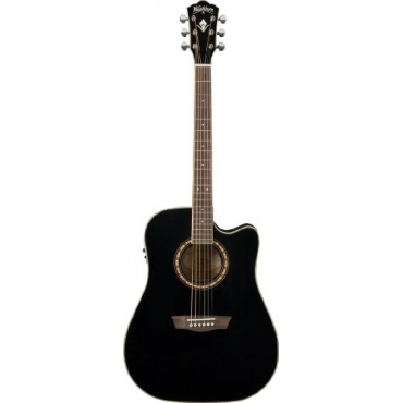 Washburn WD10SCEB Cutaway DN Acoustic Electric Gitarre Bild 1