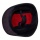 Fibreglas Pro Starlite Batters Hard Baseball Helm Bild 3