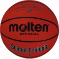 Molten Basketball B5ST, ORANGE, 5 Bild 1