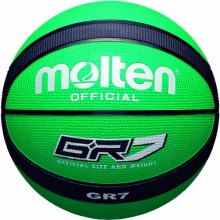 molten Basketball, grn/schwarz, 7, BGR7-GK Bild 1