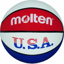 Molten Basketball BC7R-USA, BLAU/WEISS/ROT, 7 Bild 1