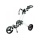 Masters Golf  3 Rad Push Golftrolley - iCart one Bild 1