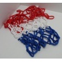Basketballnetz 5mm,12 Loch,3 Farbig extra dick von LHS Bild 1