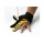 Handschuh Predator, 3-Finger, schwarz-gelb, GR.S,M Bild 1