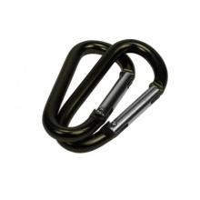 Yantec 2 Stück Karabiner oliv ca. 70 mm Bild 1