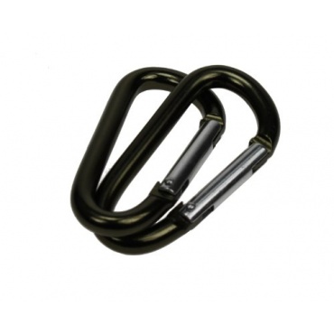 Yantec 2 Stck Karabiner oliv ca. 70 mm Bild 1