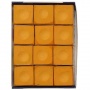 Silver Cup Chalk, Orange, 12 Piece ,Billardkreide  Bild 1