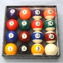 Pool Billard Kugelsatz 57,2 mm von IMPI Sports Bild 1