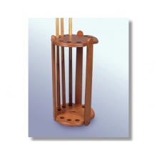 Queuestnder RUND - BRAUN fr 9 Queues von WinSport Bild 1