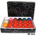 Kugelsatz Snooker Kugeln STANDARD, 48 mm Winsport Bild 1