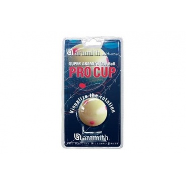 Snooker Kugeln Aramith Pro Cup, wei, 52,4mm, Snooker Bild 1