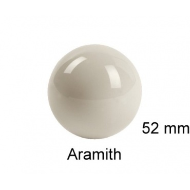 Snooker Kugeln von Winsport ARAMITH 52 mm wei. Bild 1