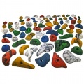 80 Klettergriffe im Starterset bunt Bild 1