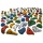 80 Klettergriffe im Starterset bunt Bild 1