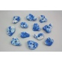 12 groe Klettergriffe ideal fr Kinder blau wei Bild 1