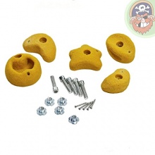 Gartenpirat 5 Stck Klettergriffe klein gelb  Bild 1