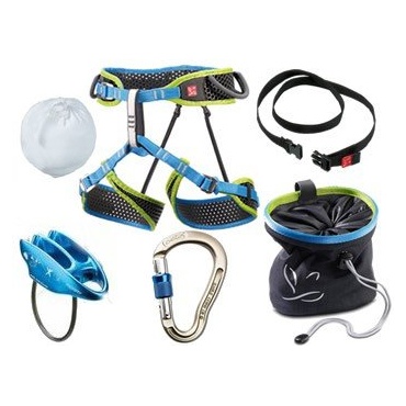 Ocn WeBee Klettergurt Tuber Karabiner Chalkbag Chalk Bild 1