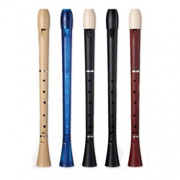 TREBLE, Alt Blockflte New Design in Matt Schwarz Bild 1