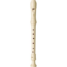 Yamaha YRS 23 Blockflöte Sopran deutsche Griffweise weiß Bild 1
