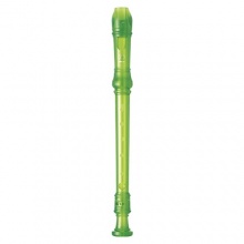 Yamaha YRS 20GG Blockflöte Sopran deutsche Griffweise transparent grün Bild 1