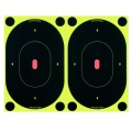 Birchwood Casey Shoot-N-C 7 Oval Tgt 12pk Zielscheibe Bild 1