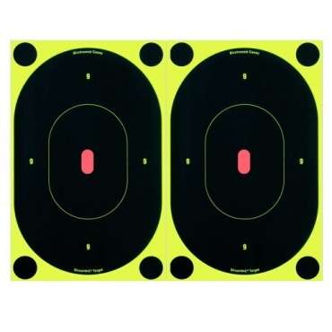 Birchwood Casey Shoot-N-C 7 Oval Tgt 12pk Zielscheibe Bild 1