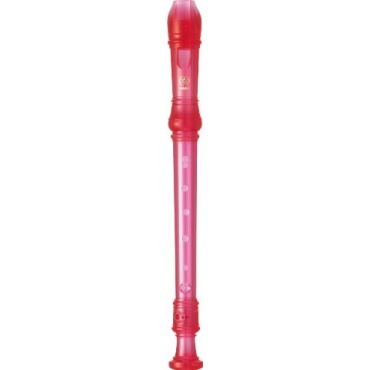 Yamaha YRS 20GP Sopran Blockflte, transparent pink Bild 1