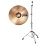 Paiste 20  PST 5 Medium Ride Becken und Beckenstnder gerade Set Bild 1