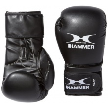 Hammer Boxhandschuhe Premium Training, Schwarz, 14 OZ Bild 1
