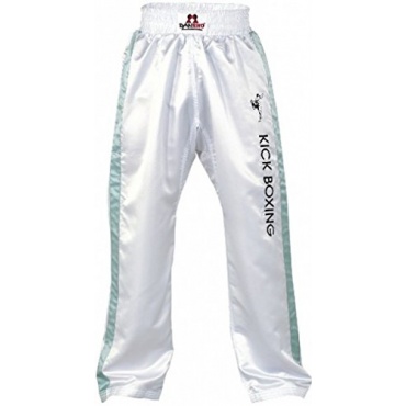 DANRHO Kampfsport Hose Kickboxing, Wei/Grau 180 cm Bild 1